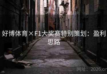 好博体育×F1大奖赛特别策划：盈利思路