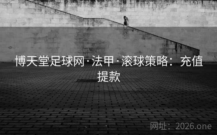 博天堂足球网·法甲·滚球策略:充值提款 博天堂足球网·法甲·滚球策略:充值提款